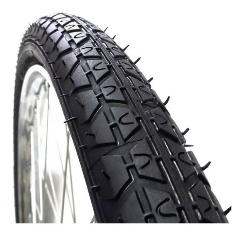 Kit 2 Cubiertas Bicicleta Reparto 20 Y 26 X 1 3/4 X 2 Color Negro