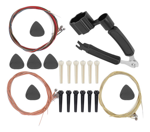 Juego De Alfileres Para Guitarra, Kit De Accesorios, PĂșa Par