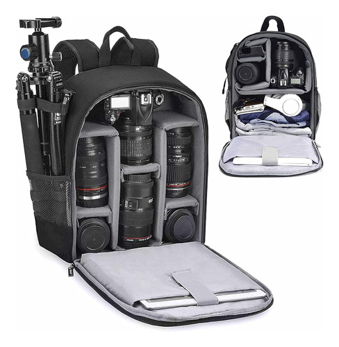 Cwatcun Camera Backpack Bag Professional Para Slr Dslr Mirro