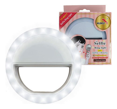 Clip de luz para selfie, anillo de luz, flash universal para teléfono celular