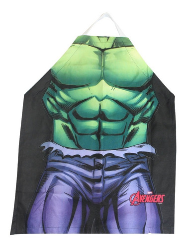 Avental Hulk Marvel Comics Avengers Os Vingadores