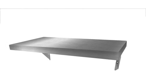 Imagem 5 de 7 de Prateleira De Parede Para Livros Design Sofisticado Inox