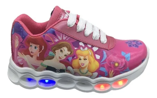 Tenis De Luces Para Ni a 2045 Sublimado Princesas 18 Al 21.5