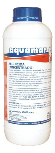 Alguicida Aquamar X 1 Litro Para Pileta