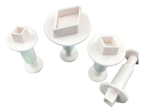 Cortadores De Fondant De 3 Piezas, Moldes Multiformas Para H