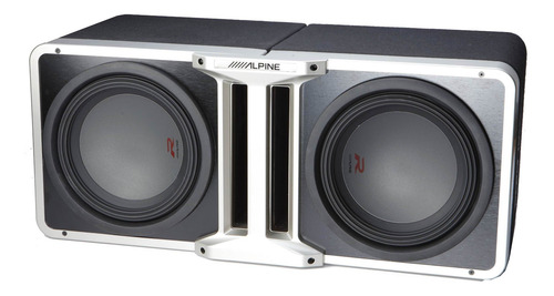 Imagen 7 de 9 de Junta De Cajas De Subwoofer 12 Pulgadas Alpine Doble Ktx-h12