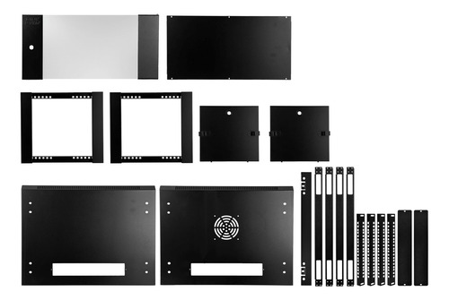 Linkmade Desarmado 6u 45cm-fondo Pared Muro Rack