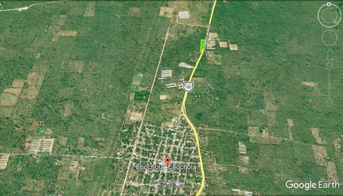 Imagen 2 de 6 de Terreno En Venta En Chochola De 356m Frente A Carretera Meri