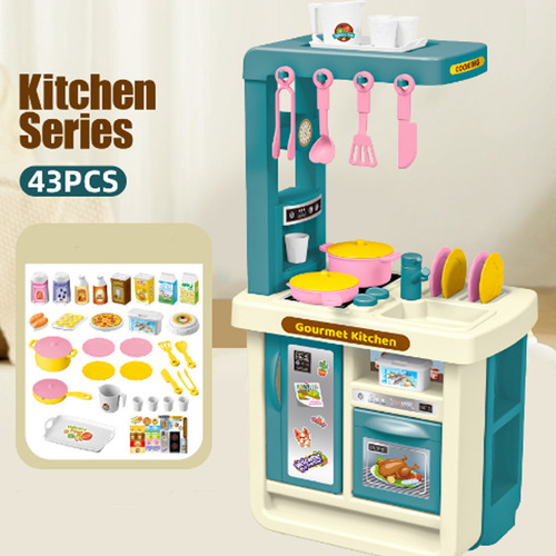 Juguetes Cocina Infantil Para Niños Regalos Mini-chef 43pcs