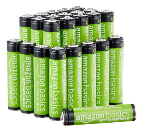 Baterías Recargables Amazon Basics Aaa Nimh 800 Mah X24