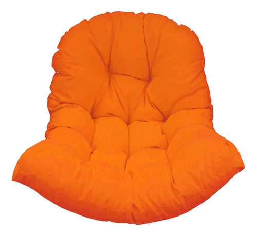Silla De Huevo Colgante Silla De Cojín Almohadilla Naranja