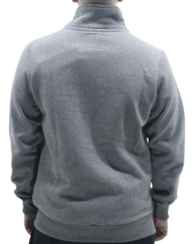 Campera Narrow Frisada Sin Capucha Y Nylon 9001241 Hombre