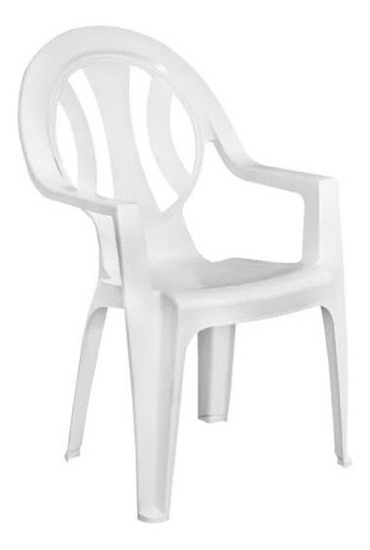 Cadeira De Plastico Branca, Alta Qualidade, Inmetro Ate 182k
