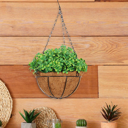 Colgadora De Plantas Artificial De Canasta Colgante Falsa