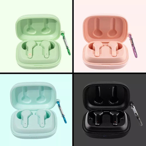 4x3 Audifonos Bluetooth Manos Libre Tws Stereo Gato Kawaii Color Ab
