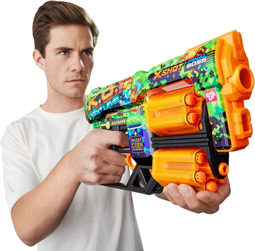 Imagen 2 de 4 de Pistola De Dardos X Shot Skins Dread Diseños Varios