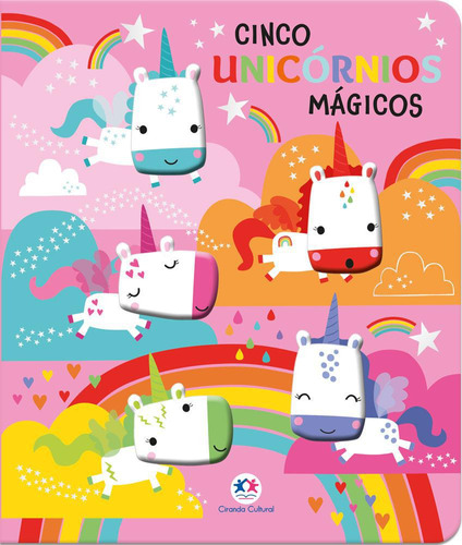 Livro Cinco Unicórnios Mágicos