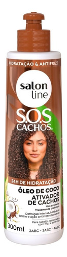 Coco Sos Cachos Salon Line Kit Tratamento Com 5 Produtos