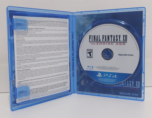 Final Fantasy Xii 12 The Zodiac Age - Ps4 (Usado)