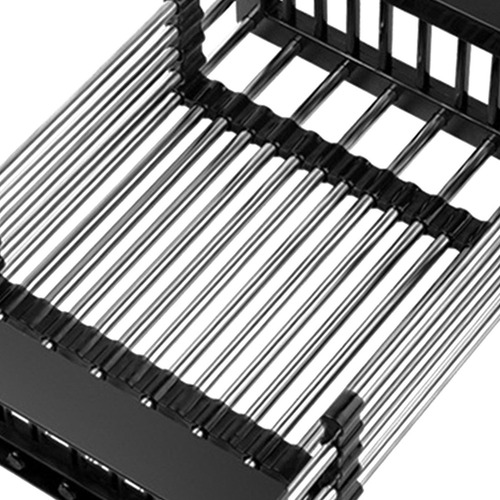 L Escurridor De Platos Extensible Sobre El Fregadero