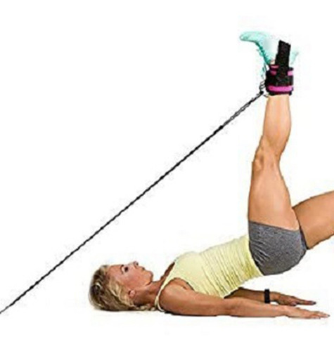 Correa De Tobillo Pierna Gimnasio Cable Accesorio Polea