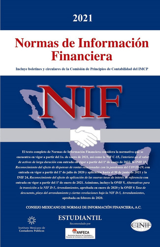 Normas De Informacion Financiera Estudiantil 2021