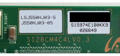 T-con Samsung Lj94-02863b 2009fa7m4c4lv0.9 Un40b6000vfxza (Usado)