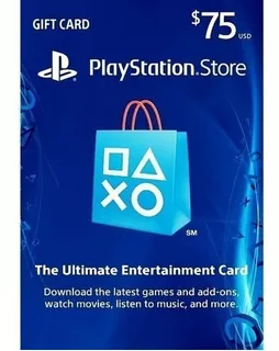 Tarjeta Psn $75 Eeuu (código Digital)