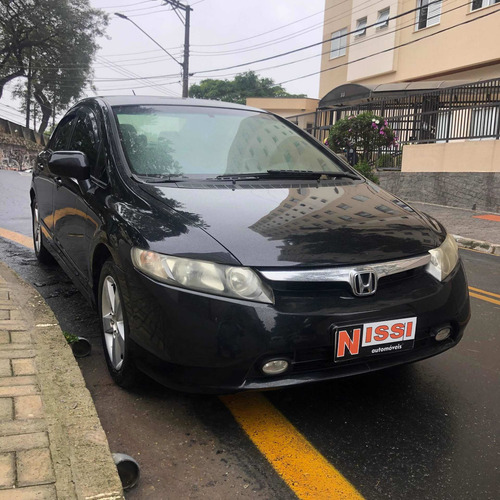 Imagem 3 de 10 de Honda Civic Lxs 1.8 Flex 2007