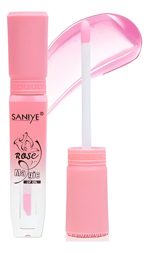 Labial Lipgloss Magico Saniye Brillo Labial Rosa Natural Acabado Brillante