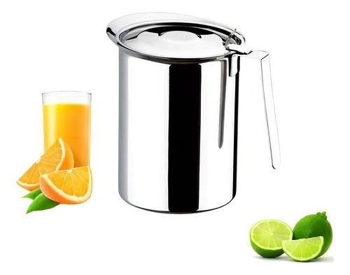 Jarra De Inox Com Tampa 2 Litros Preserva Sabor - Art'inox