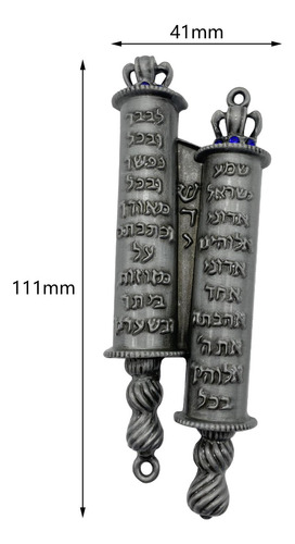 6 Mezuzah Scroll Door Mezuzah Ornamento Mesiánico Mezuzah