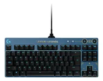 Comprar Teclado Mecánico Logitech G Pro Edicion League Of Legends 2 Teclado Azul Idioma Español Latinoamérica