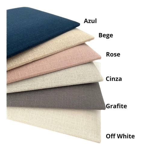 Cabeceira Kit 11 Módulos 20x100 Linha Premium Medida 2,2x100 Cor Veludo Cinza