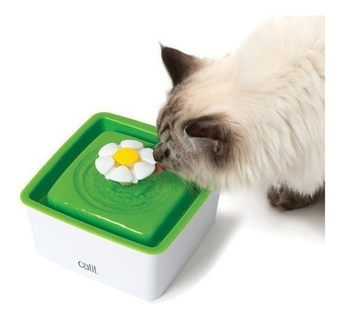 Fuente Agua Gato Flower Mini 1.5kg Razas Mascotas