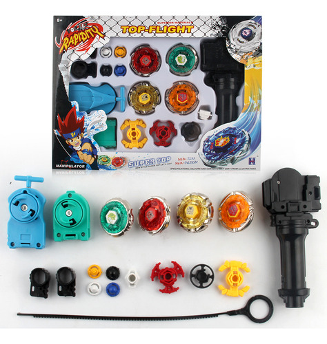 Beyblades Metal Fusion Toys Beyblades Spinning Con Lanzador