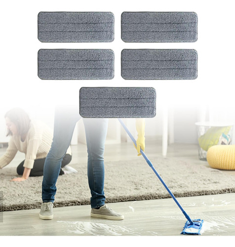 Almohadillas De Microfibra Para Fregona De Conexión