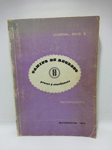 Camino De Regreso - Prosas Y Enseñanzas - Juvenal Ríos 