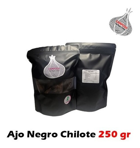 Ajo Negro Chilote, 100% Orgánico Con Resolución Sanitaria