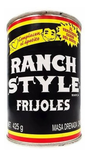 Ranch Style Frijoles Bayos 8/425 G
