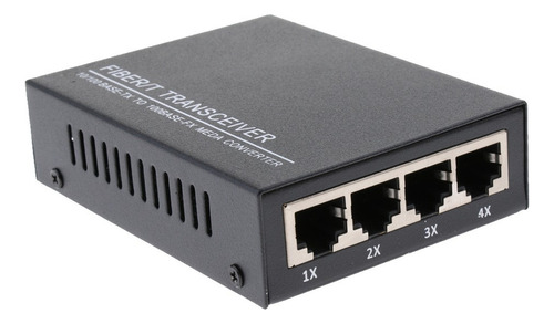 Transceptor De Fibra Óptica Ethernet Media Converter Para