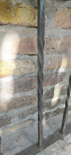 Rejas Para Jardín Cerco Parque De Hierro Forjado Macizo. (Usado)