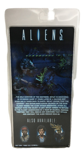 Neca Aliens Alien Warrior Xenomorph Cafe Battle Damaged