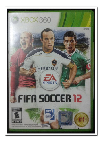 Juego Xbox 360, Fifa Soccer 12