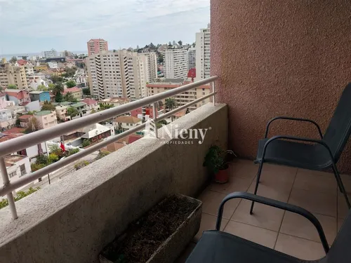 Departamento De 3 Dorm, Central E Iluminado, Viña Del Mar