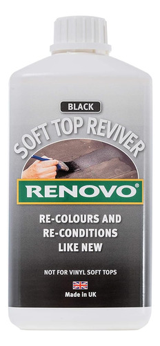 Cca Renovo Soft Top Reviver - Preto - 1 litro - Rhrbla1111