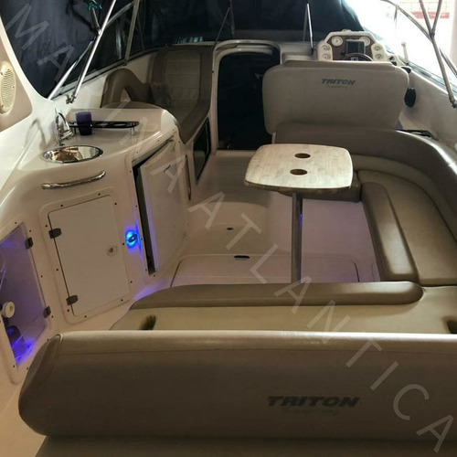Imagem 6 de 10 de Lancha Triton 290 01x Mercruiser Mag350 - Marina Atlântica