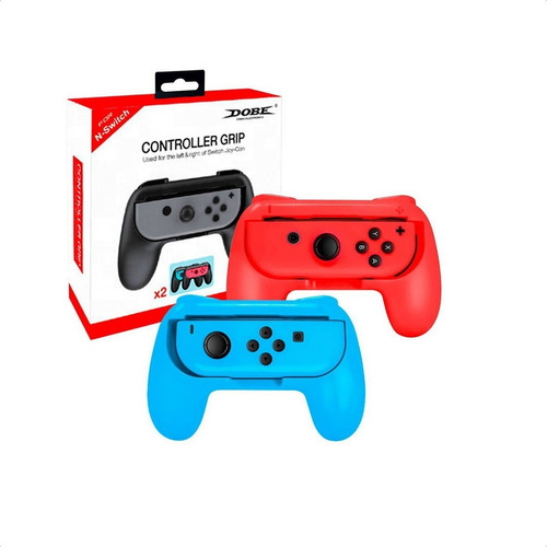 Lleva 2 Grip Mando Para Joy-con Nintendo Switch Colores