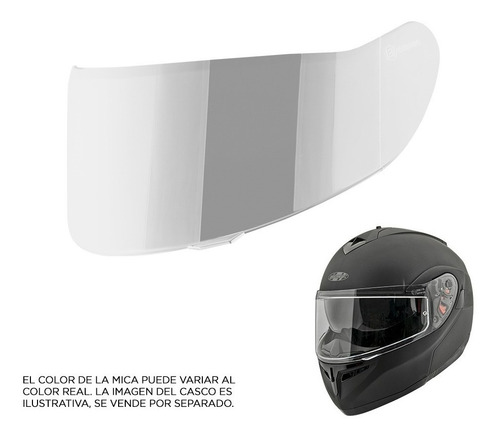 Imagen 2 de 2 de Mica Transparente Para Cascos Joe Rocket Rkt 15