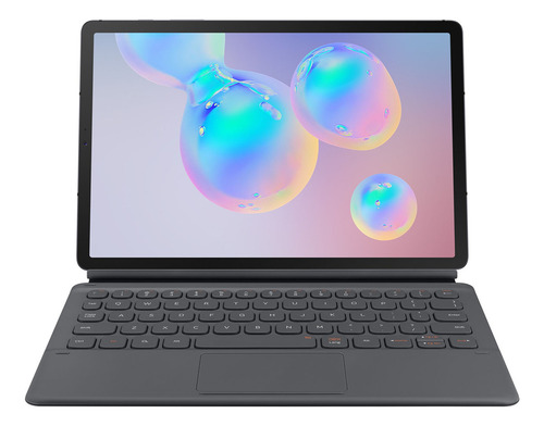 Teclado Para Tablet Samsung Capa Teclado Cinza